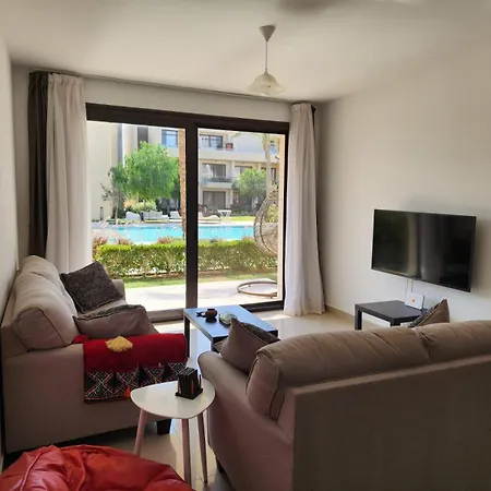 Elgouna - Comfy 1 Bedroom Apartment , Pool View